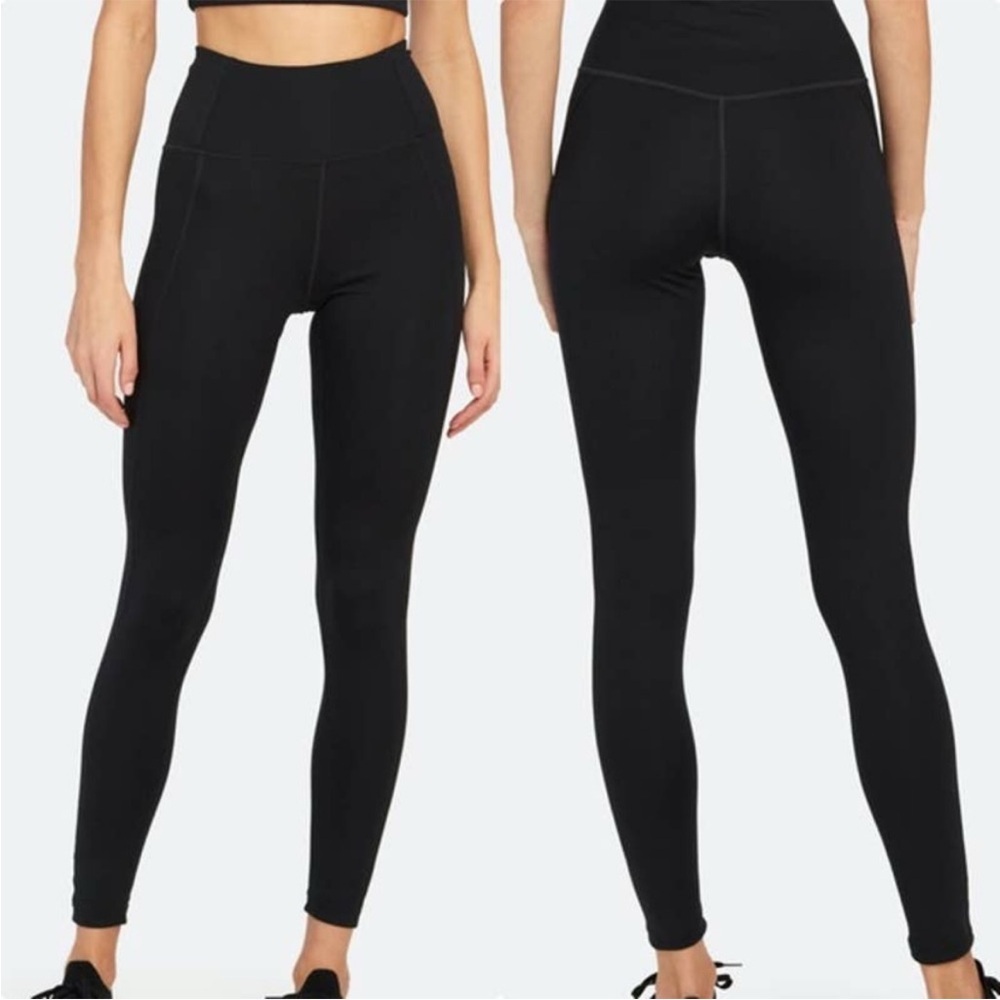 Girlfriend Collective Black Leggings - Picture 2 of 4